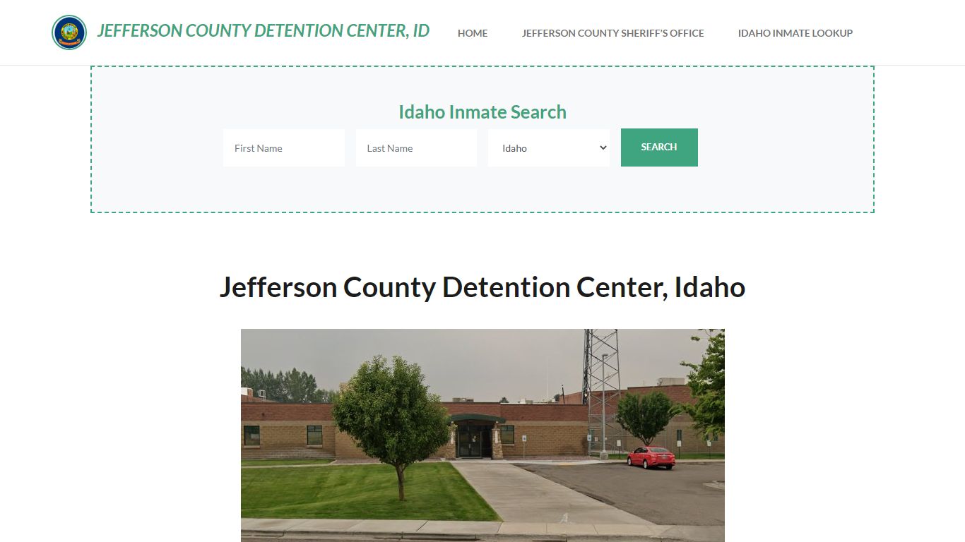 Jefferson County Detention Center, ID Inmate Roster, Offender Search